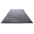 Indoor Plush Area Rugs, 2.74 x 3.66 m Plush Carpet, Area Rugs Furry with Long Plushs Pile, Thick & Durable High-Pile Rug for High-Traffic Areas, Non-Shedding & Non-Slip Backing, Blue-Gray