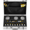Hydraulic Pressure Test Kit 250/400/600bar 3 Gauges 11 Couplings