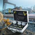 Hydraulic Pressure Test Kit 250/400/600bar 3 Gauges 11 Couplings