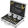 Hydraulic Pressure Test Kit 250/400/600bar 3 Gauges 11 Couplings