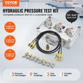 Hydraulic Pressure Test Kit 250/400/600bar 3 Gauges 9 Couplings