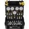 Hydraulic Pressure Test Kit 10-600bar 5 Gauges 13 Couplings Case