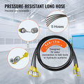 Hydraulic Pressure Test Kit 10-600bar 5 Gauges 13 Couplings Case