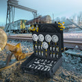 Hydraulic Pressure Test Kit 10-600bar 5 Gauges 13 Couplings Case