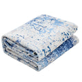 Area Rug, 1524x2133.6mm Large Washable Rug, Non-Slip and Tear-Resistant Soft Carpet, Pet & Child Friendly Modern Area Rugs, Indoor Mat for Bedroom, Office, Living Room, Kids Room, Entryway, Blue