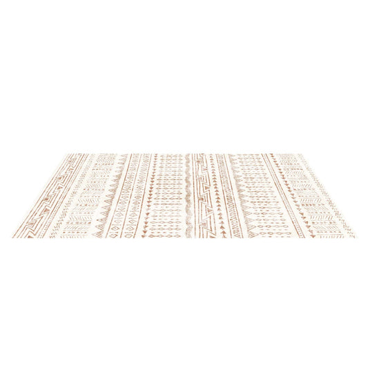 Large Area Rug 1.5x2.1m Washable Non-Slip Beige Carpet