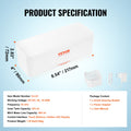 Ultrasonic Jewellery Cleaner Machine 470ml 4 Timer Modes Basket
