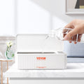 Ultrasonic Jewellery Cleaner Machine 470ml 4 Timer Modes Basket
