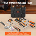 132 Piece Tool Kit Set Household Hand Tools Portable Case