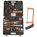 216 Piece Hand Tool Kit with Portable Case Household Tools