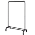 Clothes Rack Heavy Duty Garment Rail with Storage Shelf Bedroom