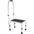 VEVOR Step Stool 1-Step 150KG Capacity Adjustable Height Steel Ladder Handle