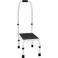 VEVOR Step Stool 1-Step 150KG Capacity Adjustable Height Steel Ladder Handle