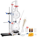 Essential Oil Distillation Kit 2000ml 1000W Heating Plate 28pc