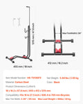Bike Rack Stand 406-700mm Mountain Road Bikes Vertical Horizontal Black
