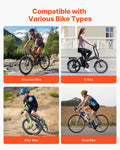 Bike Rack 6 Bicycle Carbon Steel Double-Sided Grid Freestanding
