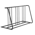 Bike Rack 6 Bicycle Carbon Steel Double-Sided Grid Freestanding