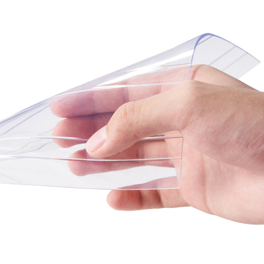 Strip Curtain 3048cm Clear Ribbed PVC 3mm Bulk Roll Door Strips