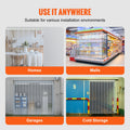 Strip Curtain 3048cm Clear Ribbed PVC 3mm Bulk Roll Door Strips