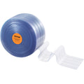 Strip Curtain 3048cm Clear Ribbed PVC 3mm Bulk Roll Door Strips