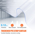 Strip Curtain, 3048 cm L x 30.5 cm W x 3 mm Thickness, Clear PVC Smooth Curtain Strip Door Bulk Roll, Plastic Door Strips for Doorway of Supermarket, Garage, Warehouse, Barn, Pet Animal House