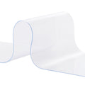 Strip Curtain, 3048 cm L x 30.5 cm W x 3 mm Thickness, Clear PVC Smooth Curtain Strip Door Bulk Roll, Plastic Door Strips for Doorway of Supermarket, Garage, Warehouse, Barn, Pet Animal House