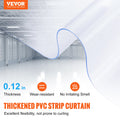 Strip Curtain 3048cm Clear PVC 3mm Smooth Door Plastic Bulk