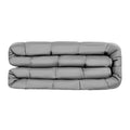 Weighted Blanket 11kg QUEEN Grey Cooling Breathable Glass Beads