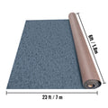 Gray Marine Carpet 6 ft x 23 ft Boat Carpet Rugs Indoor Outdoor Rugs for Patio Deck Anti-Slide TPR Water-Proof Back Cut Outdoor Marine Carpeting Easy Clean Outdoor Carpet Roll