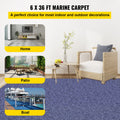 Marine Carpet 6ft x 36ft Waterproof Boat Deck Patio Outdoor Runner