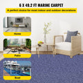 Deep Blue Marine Carpet 6ft x 49.2ft Waterproof Boat Deck Outdoor