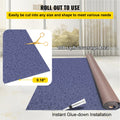 Blue Outdoor Indoor Rug Runner 1.8x5.5m 6x18ft Patio