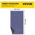 Marine Carpet 1.8x9m Deep Blue Waterproof Boat Deck Patio Rug