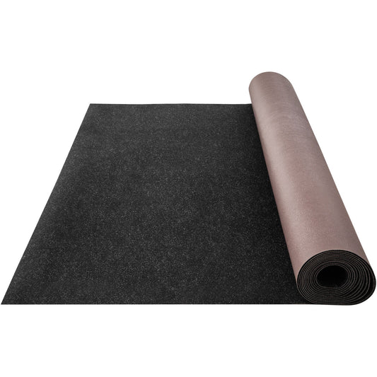 Marine Carpet 6x23ft Charcoal Waterproof Boat Carpet TPR Backing