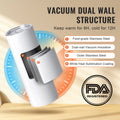 24 Pack Straight Sublimation Tumblers, 20 oz Blank Tumbler Bulk, Stainless Steel Double Wall Tumbler Cups with Straw, Lid, Brush, Base, Shrink Wrap, Gift Box, for Heat Press and Heat Transfer