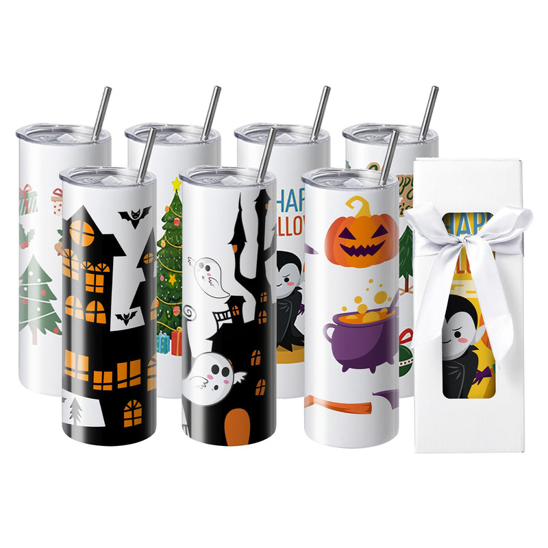 24x 20oz Sublimation Tumblers Stainless Steel Double Wall