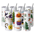 24x 20oz Sublimation Tumblers Stainless Steel Double Wall