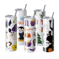 8 Pack 30oz Sublimation Tumblers Stainless Steel Double Wall