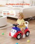Ride On Toddler Push Car 19-36 Months Music Storage Red 25kg