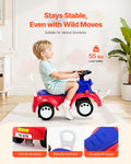 Ride On Toddler Push Car 19-36 Months Music Storage Red 25kg