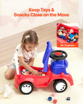 Ride On Toddler Push Car 19-36 Months Music Storage Red 25kg