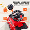 Ride On Car Toddler Ages 1-3 Music Steering Wheel Storage Red