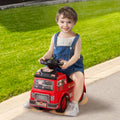 Ride On Car Toddler Ages 1-3 Music Steering Wheel Storage Red