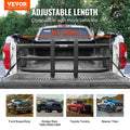 Truck Bed Extender Aluminum Retractable 131cm-162cm Adjustable