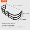 Truck Bed Extender Aluminum Retractable 131cm-162cm Adjustable