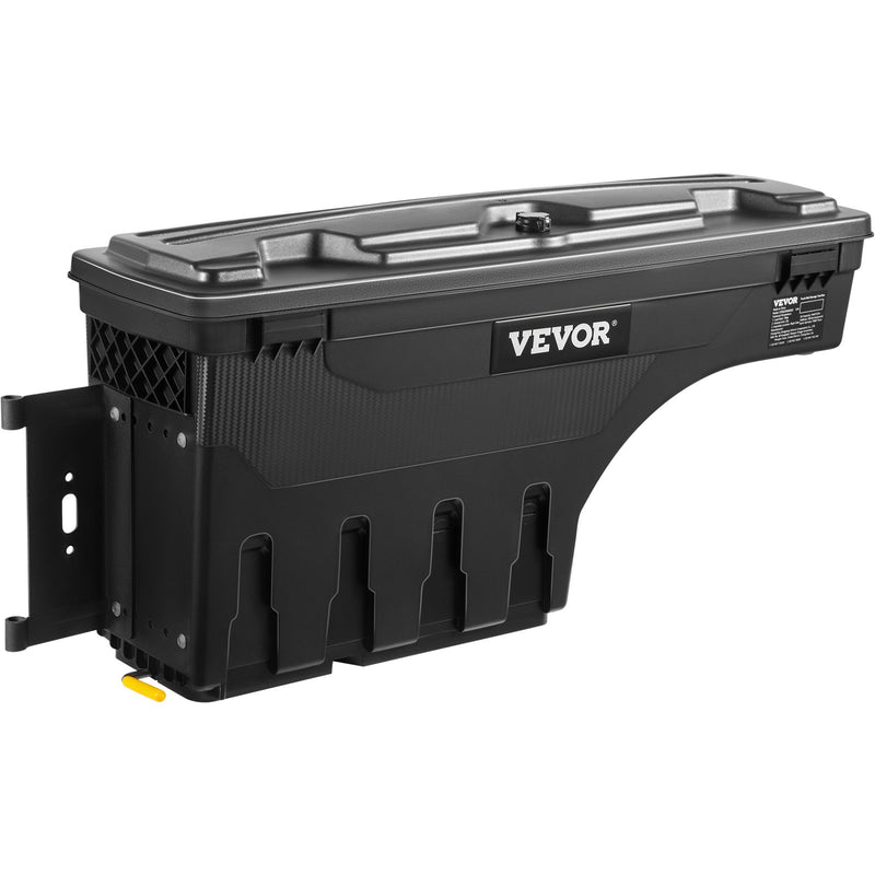 Truck Bed Storage Box 25L Lockable Swing Case Ford F-150 2015-21
