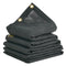 Dump Truck Mesh Tarp 5x14ft Black PVC Heavy Duty Cover