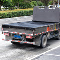 Dump Truck Mesh Tarp 5x14ft Black PVC Heavy Duty Cover