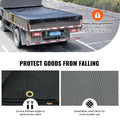 Dump Truck Mesh Tarp 6x14ft PVC Coated Black Heavy Duty Cover