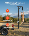 Truck Hitch Game Hoist 300kg Receiver 360° Swivel Winch